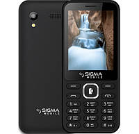 Телефон кнопочний Sigma mobile X-style 31 Power чорного кольору