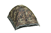 3-х местная палатка, палатка Mil-Tec Iglu Standard - Flecktarn