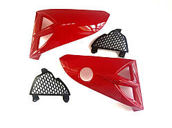 Пластик обтікач бака нижній Viper V150A, Spark 150/200 Червоний