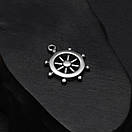 Кулон з нержавіючої медичної сталі "Штурвал", фото 2