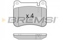 Колодки тормозные передние MB W203 00-07 (brembo) BREMSI BP3265 MERCEDES-BENZ C-CLASS (W203), MERCEDES-BENZ