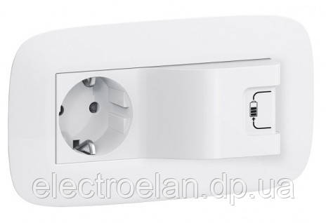 Розетка із зеземленням та USB для заряджання, білий, Valena 753110 Legrand
