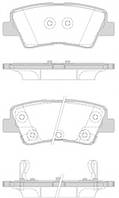 Тормозные колодки DELPHI LP1970 HONDA CIVIC VIII Hatchback (FN, FK), HONDA CIVIC VIII Hatchback (FN, FK),