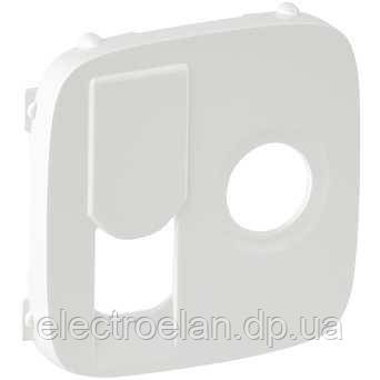 Накладка розетки TV + RJ, білий, Valena 754835 Legrand