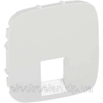 Лицьова панель розетки RJ11/RJ45, перлів, Valena 755419 Legrand