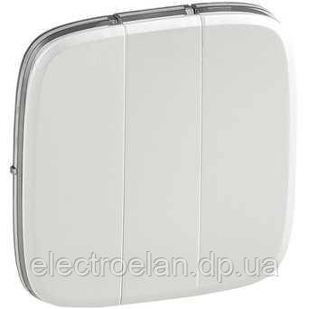 Клавіша вимикача триклавішного, перли, Valena 755039 Legrand