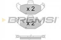 Колодки тормозные задние Renault Laguna I 93-01 (brembo) (12 BREMSI BP2922 RENAULT LAGUNA I (B56_, 556_),