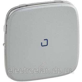 Клавіша вимикача світло+вентиляція, алюміній, Valena 755217 Legrand