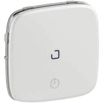 Клавіша вимикача світло+вентиляція, перли, Valena 755219 Legrand, фото 1