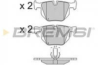 Колодки тормозные задние BMW 3(E90)/5(E60) (ATE) (122x58,2x1 BREMSI BP3173 BMW 3 (E90), BMW 3 (E90), BMW 3