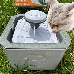 Питний фонтан для котів та собак 2,5л, Pet Water FOUNTAIN / Поїлка для вихованців з фільтром