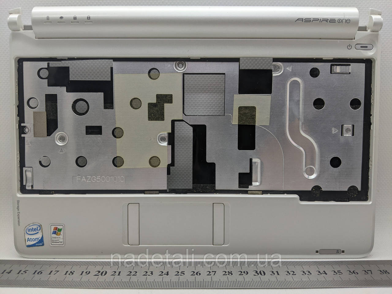 Топкейс, средня частина та тачпад Acer Aspire One ZG5 (верхня кришка) ZYE3QZGTATN, фото 1