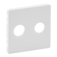 Лицьова панель розетки TV-SAT, білий, Valena 754820 Legrand
