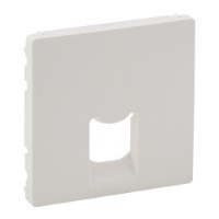 Лицьова панель розетки RJ11/RJ45, білий, Valena 755410 Legrand