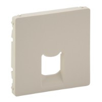 Лицьова панель розетки RJ11/RJ45, слонова кістка, Valena 755411 Legrand