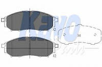 Колодки тормозные KAVO PARTS KBP6567 INFINITI EX, INFINITI EX, INFINITI EX, INFINITI G купе, INFINITI G купе,