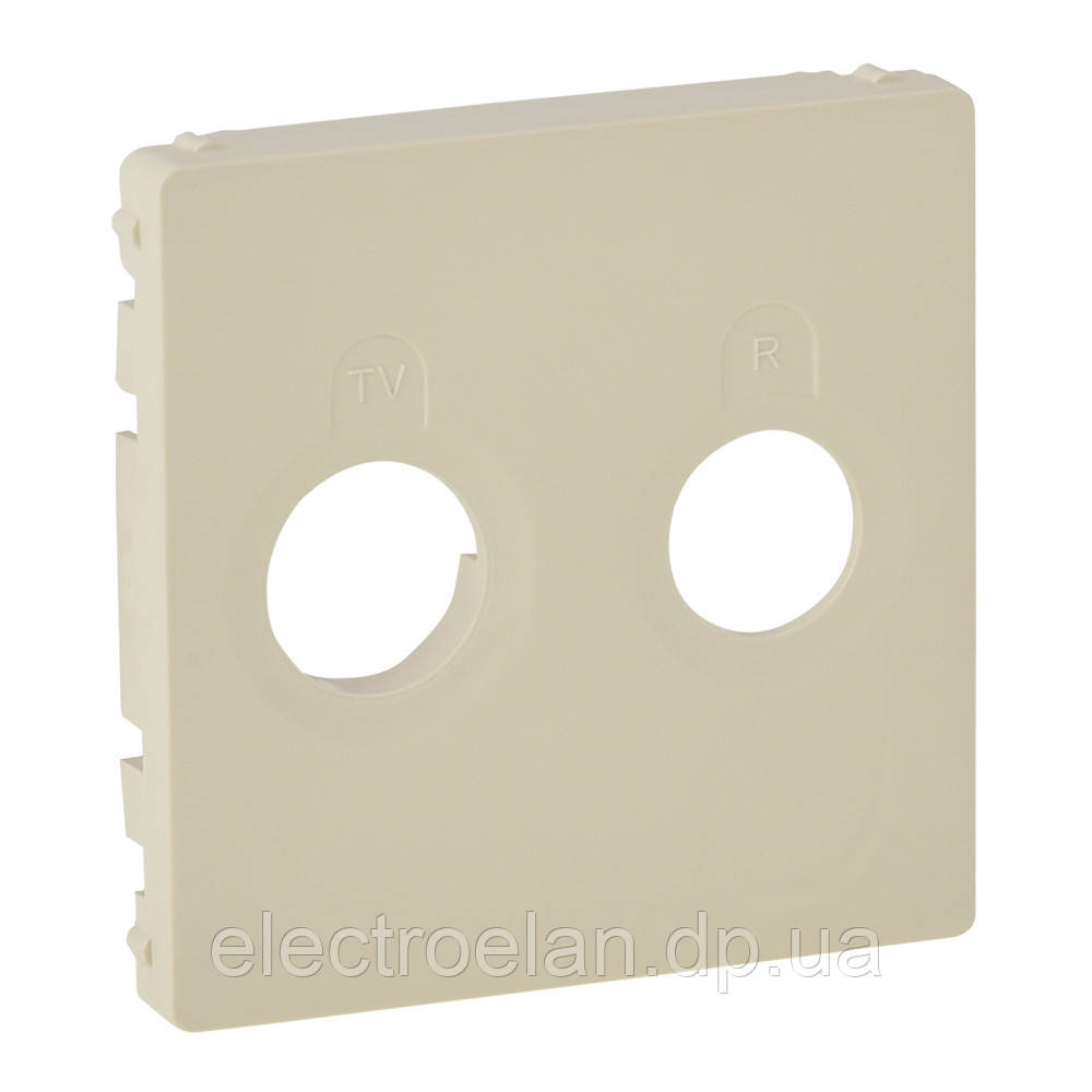 Накладка розетки TV-R, слонова кістка, Valena 754781 Legrand