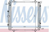 Радиатор охлаждения MERCEDES GW-CLASS W 463 (89-) (пр-во Nissens) NISSENS 62599A MERCEDES-BENZ G-CLASS (W461),