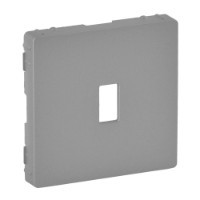 Лицьова панель розетки USB, алюміній, Valena 754752 Legrand, фото 1