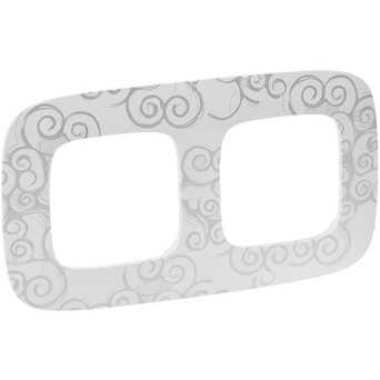 Рамка 3 посту, білий, Valena 754303 Legrand, фото 1