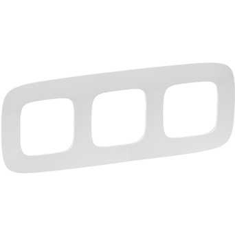 Рамка 3 посту, перли, Valena 754413 Legrand, фото 1