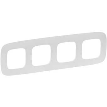 Рамка 4 посту, перли, Valena 754414 Legrand, фото 1