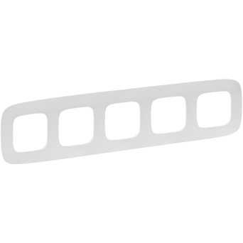 Рамка 5 постів, перли, Valena 754415 Legrand, фото 1