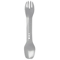 Ложка-виделка Lifeventure Ellipse Spork для походів і подорожей Світло-сірий