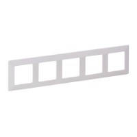 Рамка 5 постів, білий, Valena 754005 Legrand