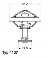 Термостат WAHLER 413780D MERCEDES-BENZ E-CLASS (W124), MERCEDES-BENZ E-CLASS (W124), MERCEDES-BENZ G-CLASS