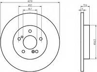 ТОРМОЗНОЙ ДИСК TEXTAR 92032703 CHRYSLER CROSSFIRE, CHRYSLER CROSSFIRE Roadster, MERCEDES-BENZ C-CLASS (W202),