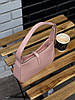 Жіноча сумка Yves Saint Laurent Hobo Beige R (Рожева) Сумка Хобо екошкіра на 1 відділення червона підкладка, фото 10