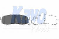 Колодки тормозные KAVO PARTS KBP9007 LEXUS GX (_J12_), LEXUS GX (_J12_), MITSUBISHI PAJERO III (V7_W, V6_W),
