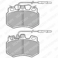 Тормозные колодки DELPHI LP493 CITROËN C15 (VD-_), CITROËN C15 (VD-_), CITROËN C15 (VD-_), CITROËN C15 (VD-_),