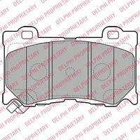 Тормозные колодки DELPHI LP2156 INFINITI FX, INFINITI G купе, INFINITI G седан, NISSAN 370 Z (Z34), NISSAN 370