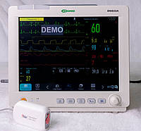 Монитор пациента БИОМЕД VM800A с сенсорным экраном + CO2 (капнография masimo), (31897)