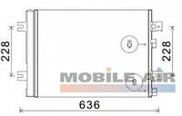 Радиатор кондиционера DACIA;RENAULT;ВАЗ (пр-во Van Wezel) VAN WEZEL 43005467 DACIA DUSTER, DACIA DUSTER, DACIA