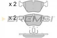 Колодки тормозные передние BMW 3(E90)/1(E81) 04-13 (ATE) (15 BREMSI BP3108 BMW 1 (E81), BMW 1 (E81), BMW 1