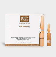 Сыворотка для уменьшения пигментных пятен MartiDerm Pigment zero DSP-Bright 30 ампул по 2 мл