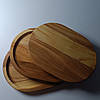 Дерев'яна тарілка 20х16 см. для подачі з ясеня, фото 9