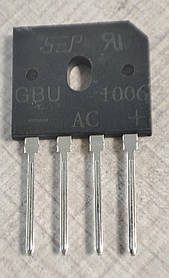 Діодний міст GBU1006 10А 600В