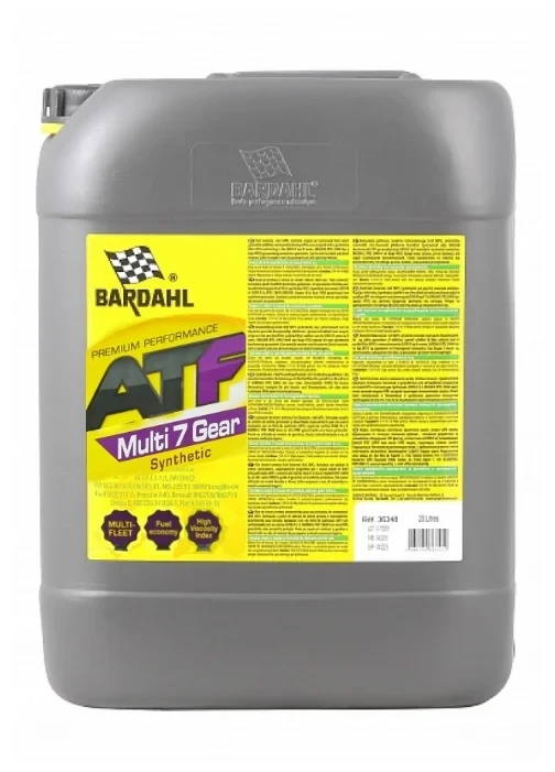 Трансмісійна олива BARDAHL MULTI ATF 7 Gear 20л. 36588