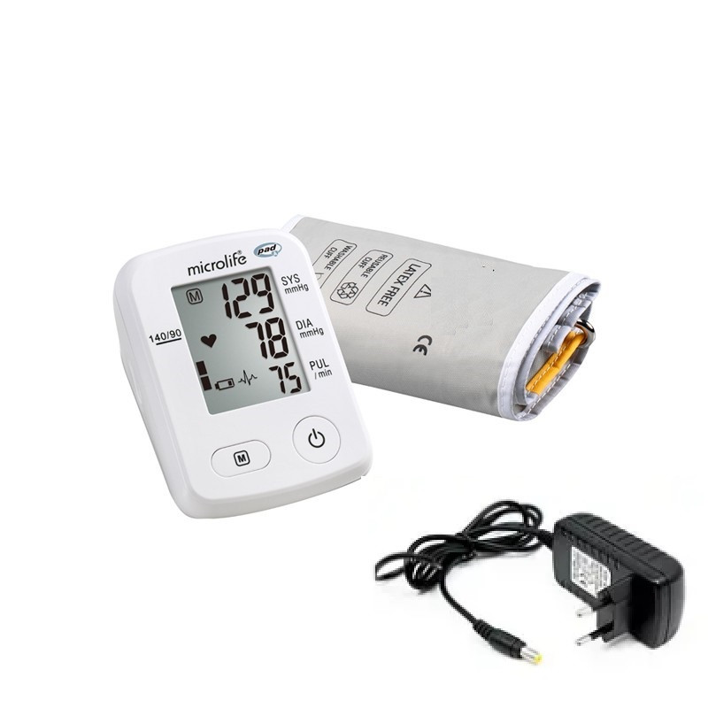 Тонометр Microlife BP A2 Classic + манжета LUX 22-42см + мережевий адаптер 6V автоматичний гарантія 5 років