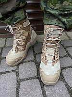Тактические демисезонные берцы UnitWin Pro Tactical песочные Мужские ботинки с ортопедической стелькой