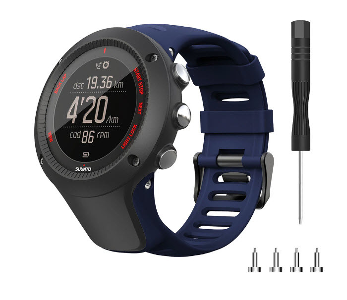 Ремінець для Suunto Ambit 1, 2, 3 (темно-синій), фото 1