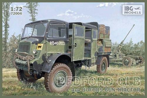 Пластикова модель 1/72 IBG 72004 британська вантажывка артилерыйський тягач Bedford QLB 4x4 Bofors