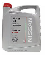 Моторное масло Nissan Motor Oil 10W-40 | 5 литров | KE90099942