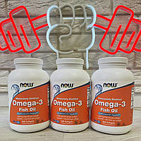 Жирні кислоти NOW Omega-3 1000 мг - 500 кап софт