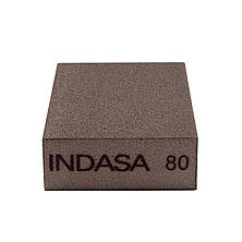 Абразивні блоки 4-х сторонні INDASA ABRASIVE BLOCK 98*69*26мм (P60 - P220), фото 2