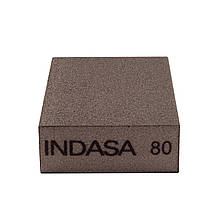 Абразивні блоки 4-х сторонні INDASA ABRASIVE BLOCK 98*69*26мм (P60 - P220), P80